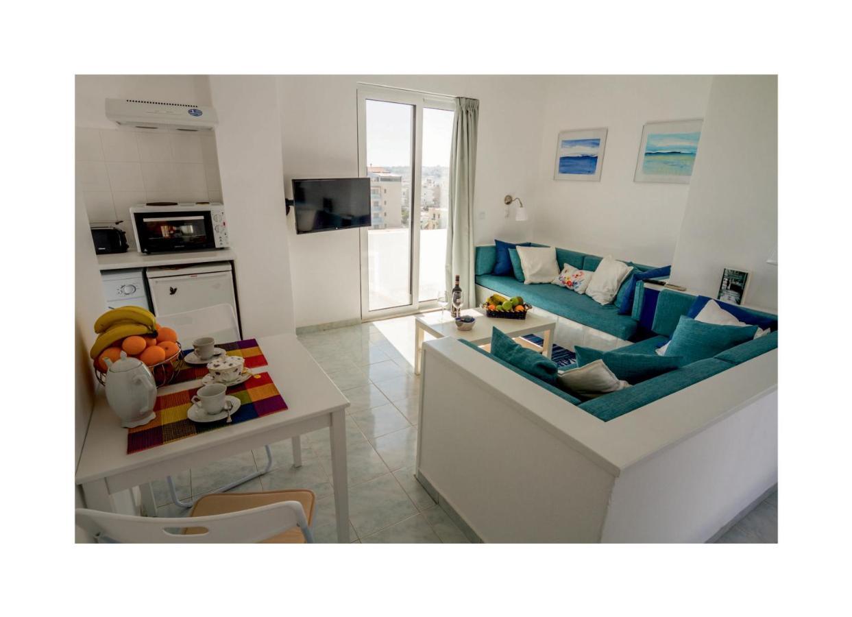 Castle Panoramic View Penthouse Near The Old Town Daire Rhodes City Dış mekan fotoğraf